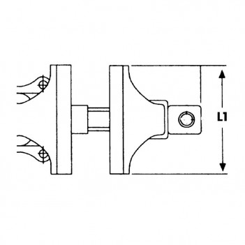 Stahlschraubstock 125mm Mobilio 2962 Kraftwerk
