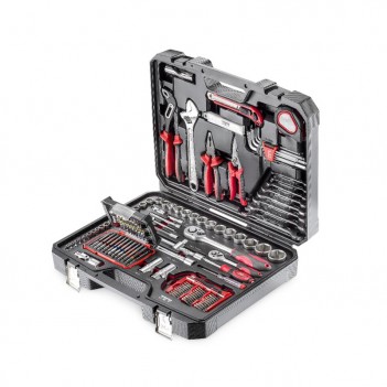 Jeu de clés à douilles et outils 165 pièces X-165 Jet