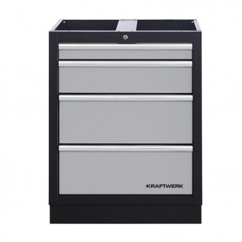 Schubladenschrank 4 schubladen Mobilio Kraftwerk