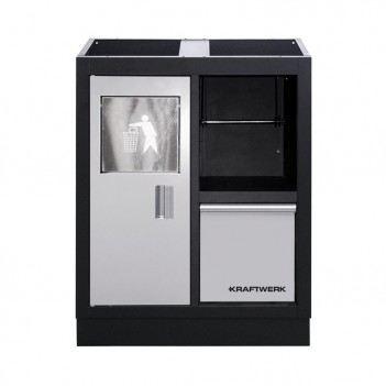 Unterschrank mit abfalleimer und papierhalter Mobilio Kraftwerk