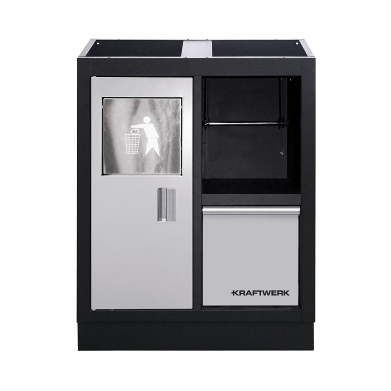 Unterschrank mit abfalleimer und papierhalter Mobilio Kraftwerk