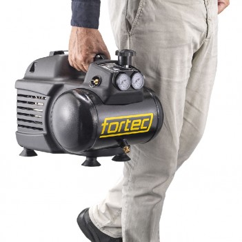 Kompaktkompressor 6l fahrbar AIR-6/170-OL Fortec