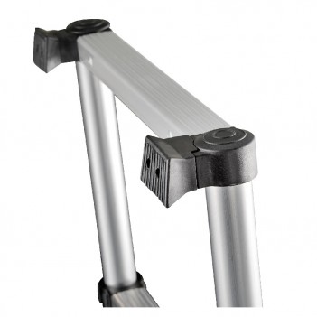 Sicherheits-Teleskop-Anlegeleiter 374 cm Fortec