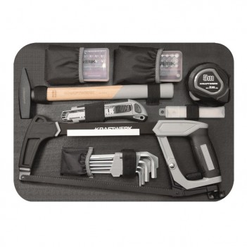 Werkzeugkoffer B160, 3/8", mit Bohrschrauber 164 pcs. Kraftwerk
