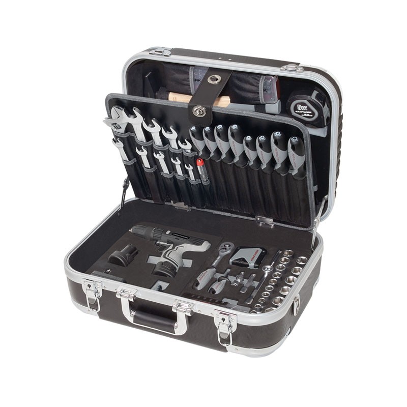 Werkzeugkoffer B160, 3/8", mit Bohrschrauber 164 pcs. Kraftwerk Werkzeugkoffer B160, 3/8", mit Bohrschrauber 164 pcs. Kraftwerk