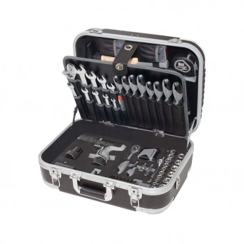 Werkzeugkoffer B160, 3/8", mit Bohrschrauber 164 pcs. Kraftwerk