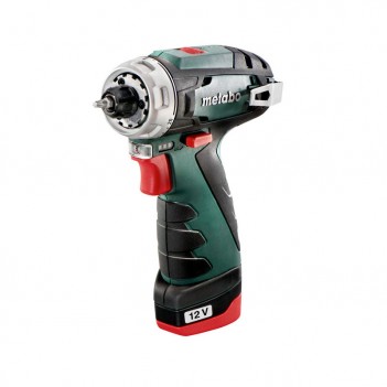 Akku-bohrschrauber 12V + Akku Powermaxx BS Basic Metabo