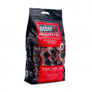 Sac de charbons Briquettes Weber 8 kg