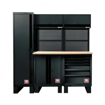 Werkstatteinrichtung 2 Elemente + Schrank ROLL WERKSTATT SYSTEM RWS-4BS Facom