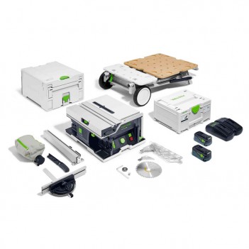 Akku-Tischkreissäge CSC SYS 50 EBI-Set Festool