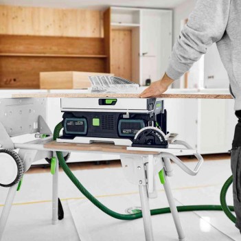 Scie circulaire sur table sans fil CSC SYS 50 EBI-Basic-Set Festool