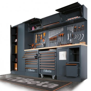 Servante mobile avec 7 tiroirs, pour ameublement C45PRO, C45PRO C7 Beta