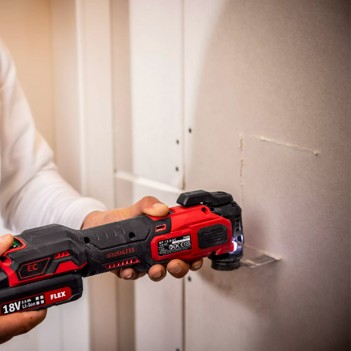 Akku-Multitool + 2 Akkus, 18V MT 18.0-EC Flex