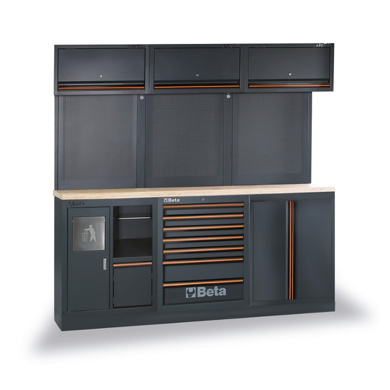 Combinaison d'ameublement d'atelier 3 éléments C45PRO A Beta Combinaison d'ameublement d'atelier 3 éléments C45PRO A Beta