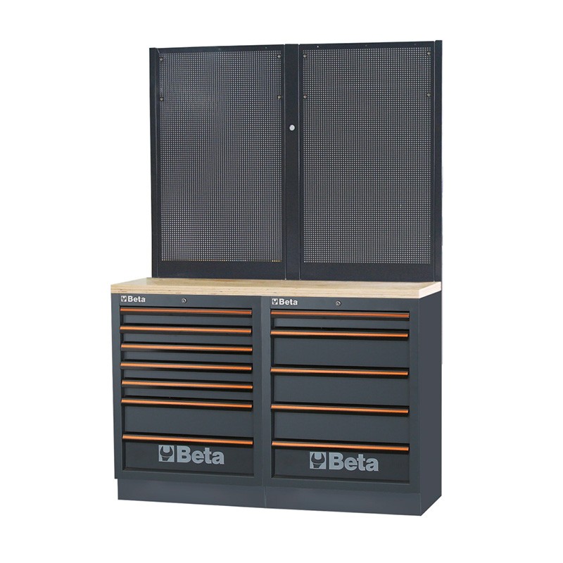 Etabli 1,3m combinaison d’équipements d’atelier C45PRO BP-1,3 Beta Etabli 1,3m combinaison d’équipements d’atelier C45PRO BP-1,3 Beta