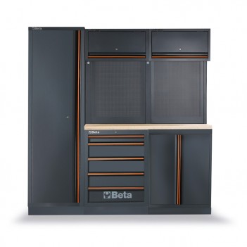 3-teilige Werkstattmöbel-Kombination C45PRO B Beta
