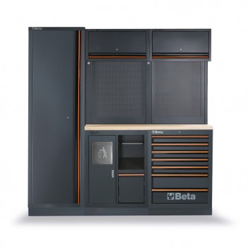 3-teilige Werkstattmöbel-Kombination C45PRO C Beta