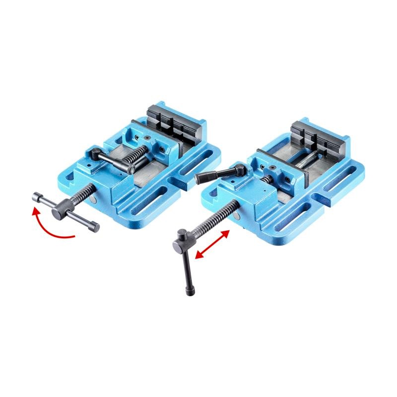 Étau de machine avec réglage rapide 100 × 105 mm Alduro