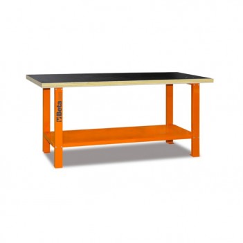 Werkbank mit Arbeitsfläche aus Holz 2000x930x720 mm Beta