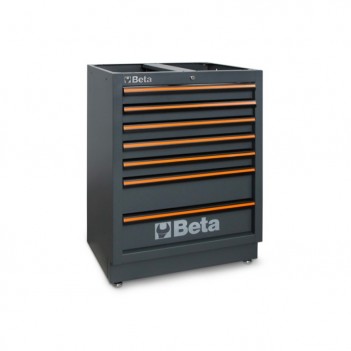 Module fixe avec 7 tiroirs C45PRO 2.0 M7 pour ameublement C45PRO Beta