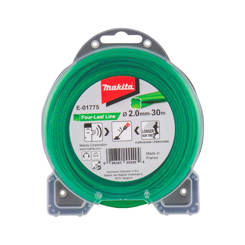 Ersatzfaden Kleeblatt-Querschnitt Ø2mm 30m Makita