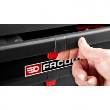 Bi-material-werkzeugkasten - 3 fächer BT.203 Facom