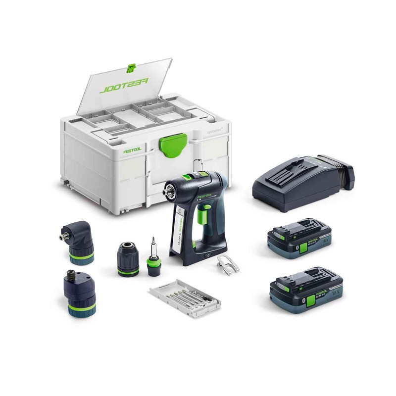 Perceuse-visseuse sans fil C 18 HPC 4,0 I-Set Festool