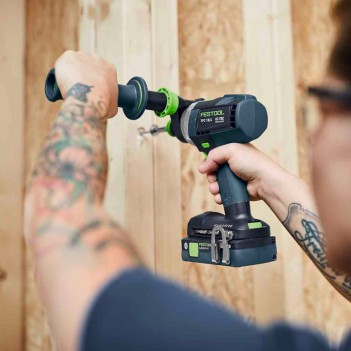 Perceuse-visseuse à percussion sans fil QUADRIVE TPC 18/4 5,0/4,0 I-Set/XL Festool