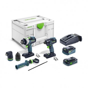 Set de vissage sans fil TID 18 5,0/4,0-Set TPC 18/4 Festool