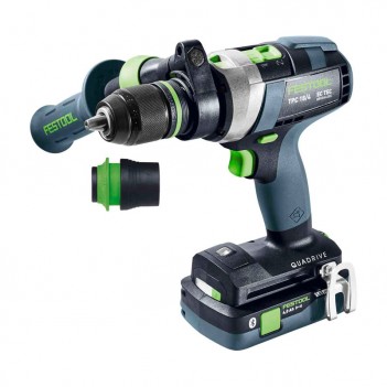 Perceuse-visseuse à percussion sans fil QUADRIVE TPC 18/4 5,0/4,0 I-Plus Festool