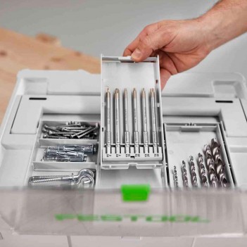 Coffret d'embouts BKS SYS3 25mm 24-pces Festool
