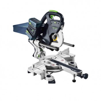 Scie à onglets radiale 2x18V sans fil KAPEX KSC 60 EB 5,0 I-Plus Festool
