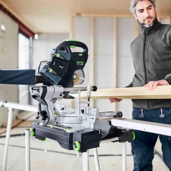 Scie à onglets radiale 2x18V sans fil KAPEX KSC 60 EB 5,0 I-UG-Set Festool