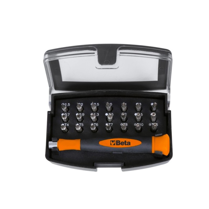 Coffret d'embouts 6 Pans 4mm 21pcs. BW 1256/C21-1 Beta