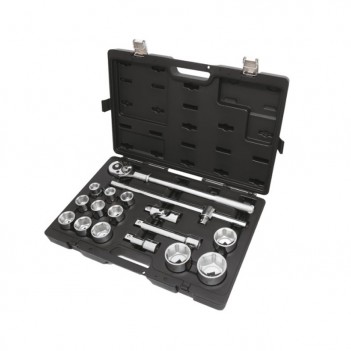 Coffret Cliquet + Douilles 6 Pans 3/4" 17 pcs. BW 928E/C17 Beta