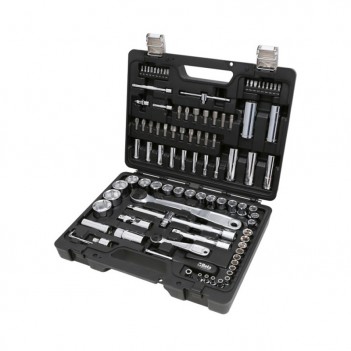 Coffret Cliquet + Douilles + Embouts 6 Pans 1/2" 1/4" 98 pcs. BW 903E/C98 Beta