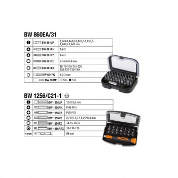 Werkzeugkoffer 128tlg. 1/4", 3/8 für allgemeine Instandhaltungsarbeiten BW 2054E-128 Beta