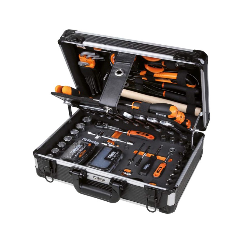 Valise à outils 128pcs 1/4", 3/8" pour la maintenance générale BW 2054E-128 Beta