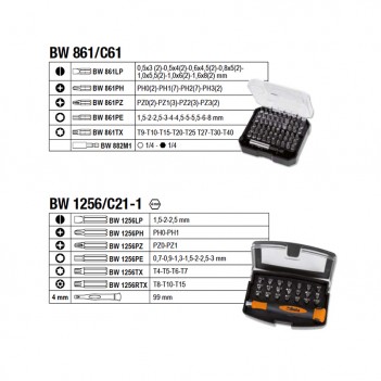 Werkzeugkoffer 163tlg. 1/4", 1/2" für allgemeine Instandhaltungsarbeiten BW 2056E Beta