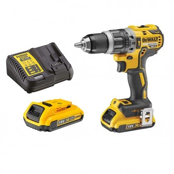 Akku-schlagbohrschrauber XR 18V + 2 Akkus DCD796 DeWalt