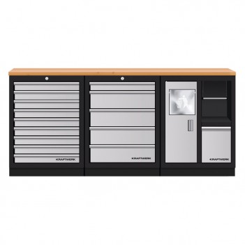 Mobilier d'atelier 3 éléments établi Mobilio 3964K-95M Kraftwerk