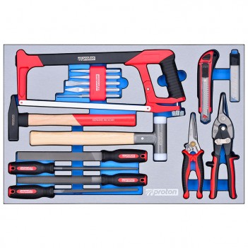 Servante d'atelier TT-323-PB, 323 pcs. 8 tiroirs Proton