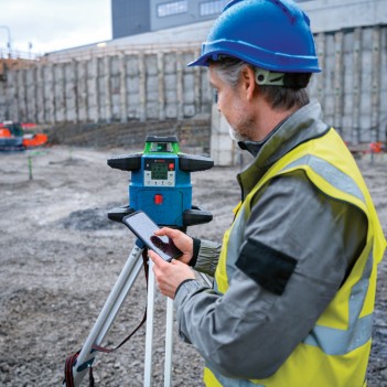 Laser rotatif vert connecté GRL 650 CHVG Bosch