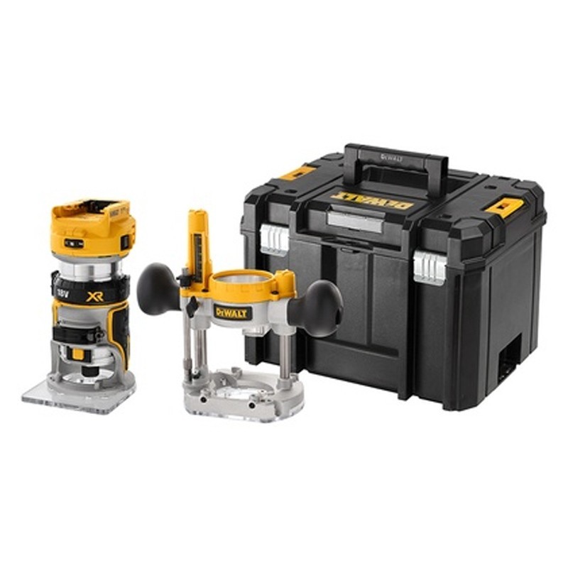 Akku-Kombifräse (Ober- und Kantenfräse) XR 18V DCW604NT DeWalt