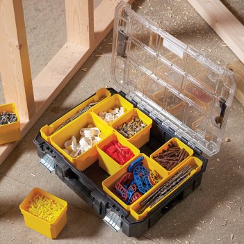 Duo pack Box mit Fächern PRO-STACK FMST82967-9 Stanley