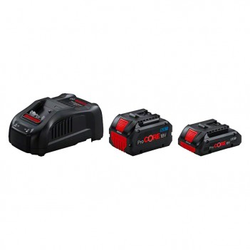Set 2 batteries ProCORE18V 4,0Ah et 5,5Ah + Chargeur GAL 1880 CV Bosch