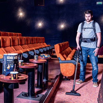 Rückentragbarer Staubsauger 2x18V + 2 Akkus 5Ah Boostix SP119002 Kränzle