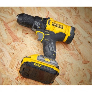 Perceuse visseuse V20 18V + 2 accus 1,5Ah SFMCD700C2K Stanley