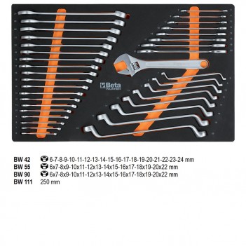 Servante mobile d'atelier 7 tiroirs 240 outils BW 2400S 7/E-S Beta