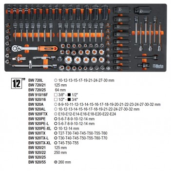 Servante mobile extra-large d'atelier 9 tiroirs 716 outils BW 2400S XL9/E-XXL Beta